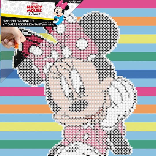 Camelot® Dots Minnie Stripes Diamond Painting Kit
